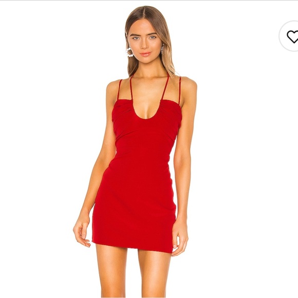 Worn once in perfect condition red mini dress - Picture 1 of 4